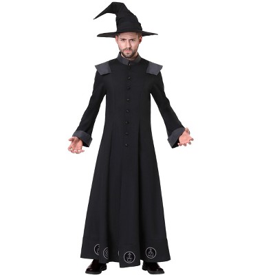 Halloweencostumes.com X Large Men Men's Warlock Costume, Black/gray : Target